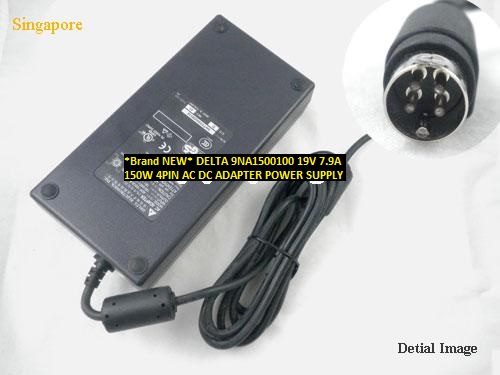*Brand NEW* DELTA 19V 7.9A 9NA1500100 150W 4PIN AC DC ADAPTER POWER SUPPLY